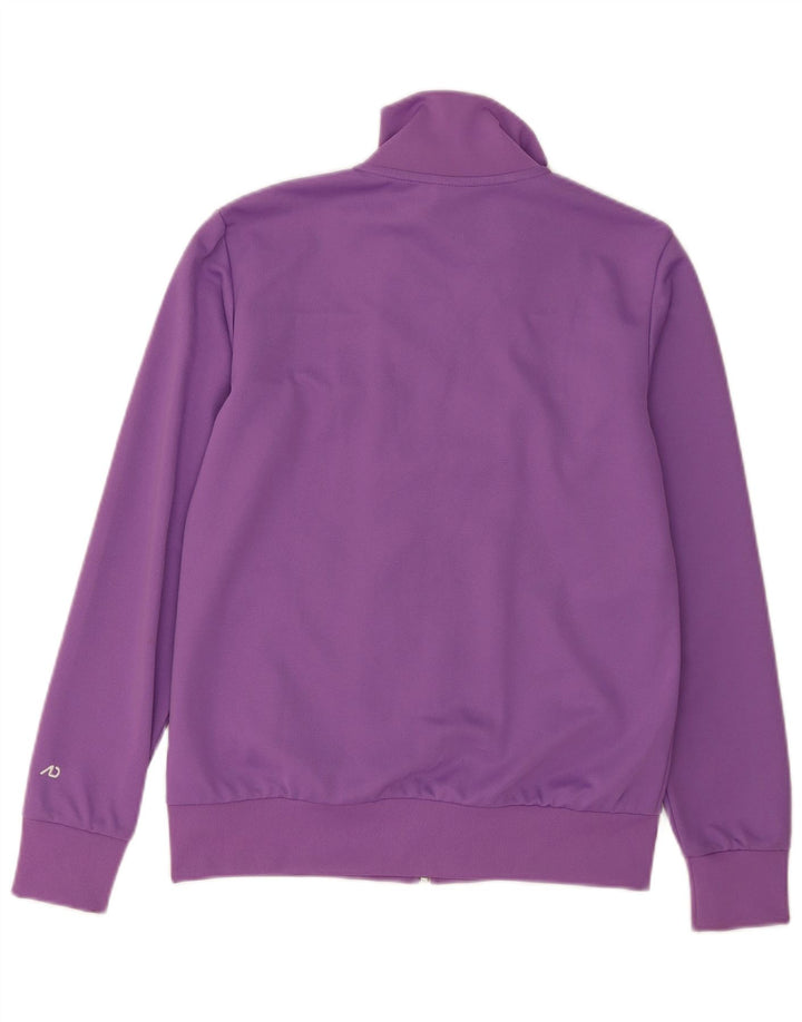 Veste de survêtement Nike Femme UK 16/18 Large Violet Polyester