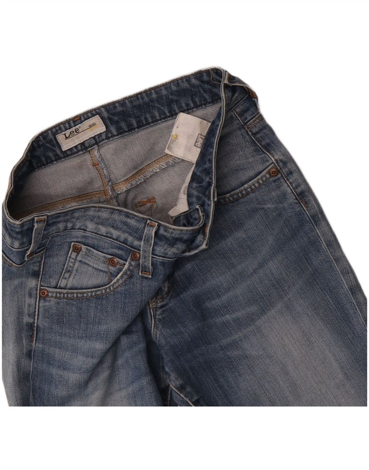 Lee Jean Slim Déchiré Femme W27 L33 Bleu