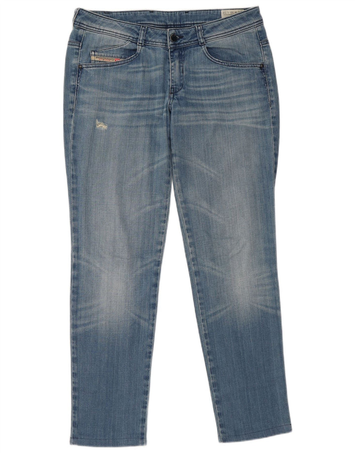 DIESEL Jean Slim Clushy Femme W30 L29 Bleu Coton