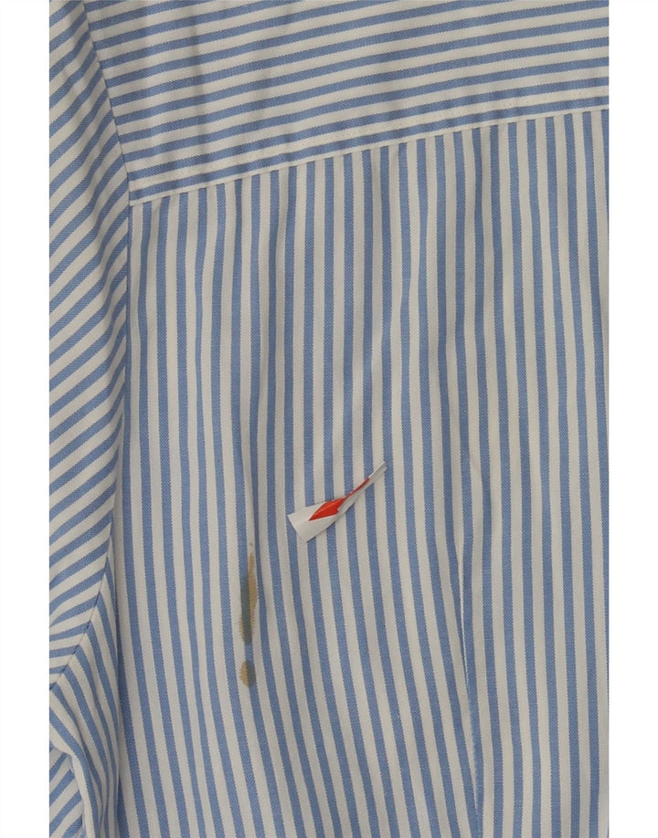 Tommy Hilfiger Chemise Femme US 8 Bleu Moyen Rayé