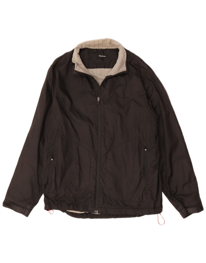 Rohan Veste Bomber Homme UK 38 Moyen Noir Polyester