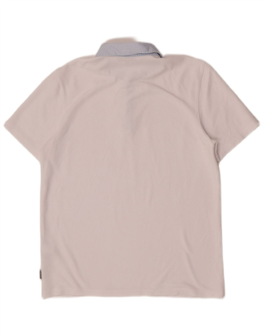Ted Baker Polo Homme Taille 3 Medium Blanc Viscose