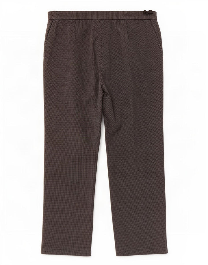 Marks & Spencer Pantalon chino droit pour femme UK 12 Medium W30 L25 Gris