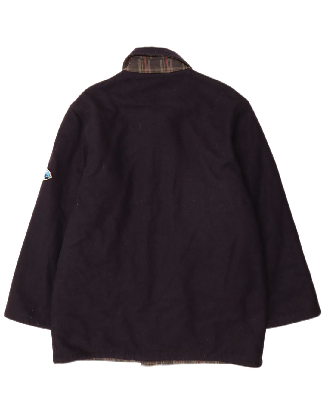 Manteau réversible pour homme North Pole UK 42 XL en laine bleu marine