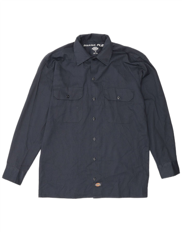 Dickies Chemise Homme Petit Bleu Marine Polyester
