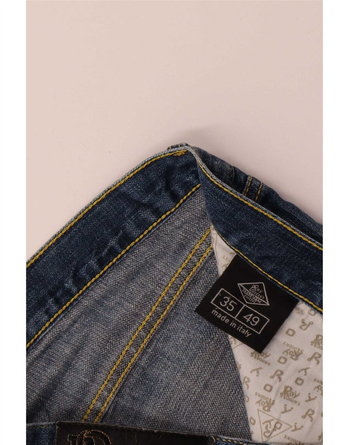 Roy Rogers Jean droit vieilli pour homme W35 L29 Bleu