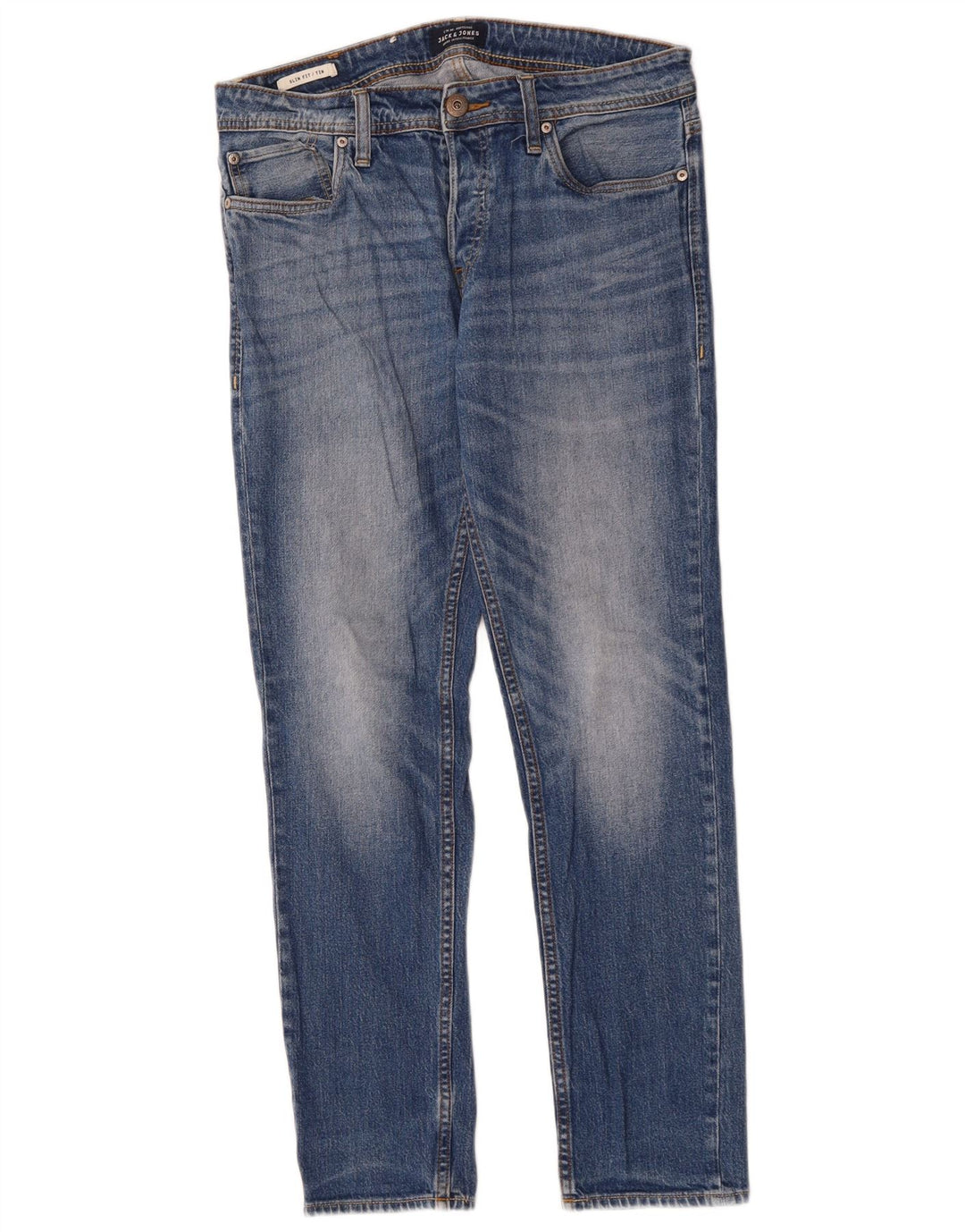Jack & Jones Jean Slim Tim W30 L30 Homme Bleu Coton