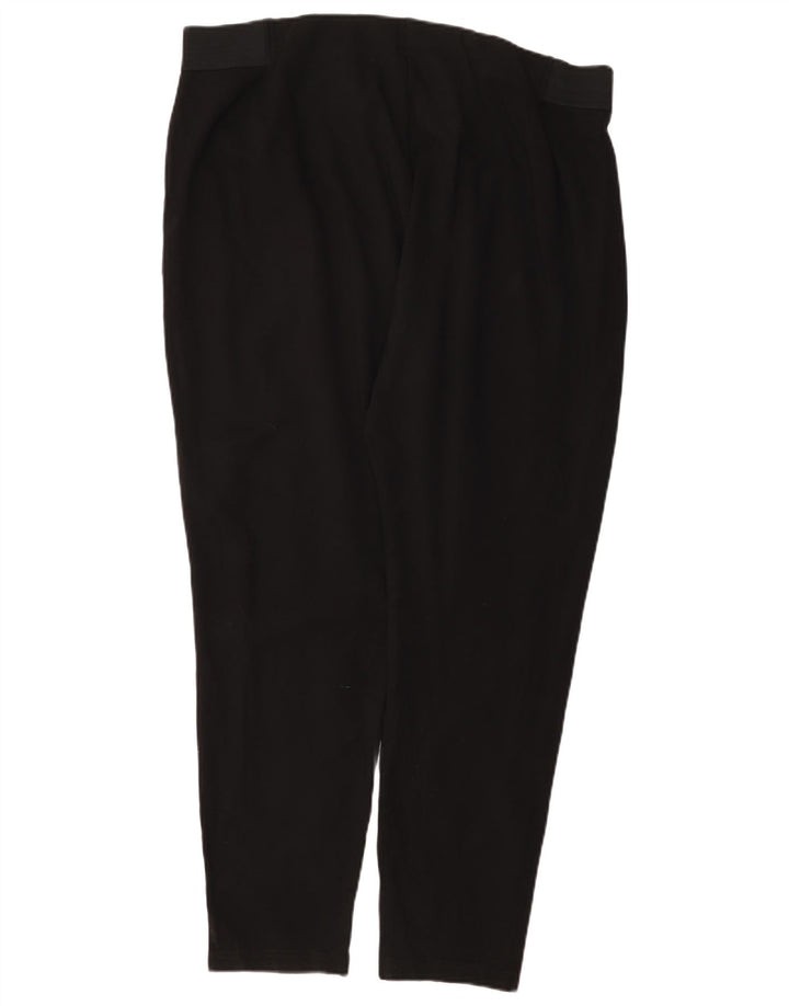 Chaps Leggings Femme UK 20 2XL Noir Viscose