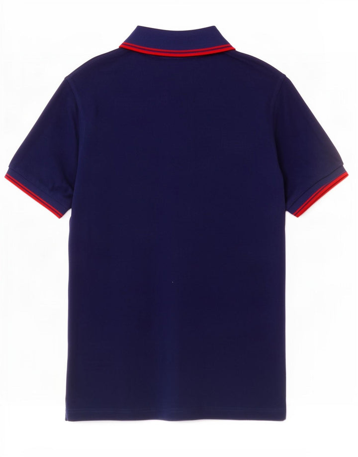 Fred Perry Polo Slim Fit Homme Petit Bleu Marine Coton
