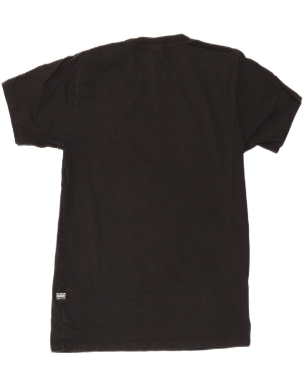 G-Star T-Shirt Graphique Homme Noir Moyen Coton