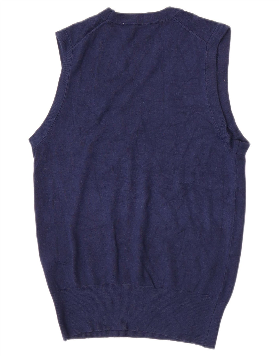 Zara Femme Débardeur UK 12 Medium Bleu Marine Viscose