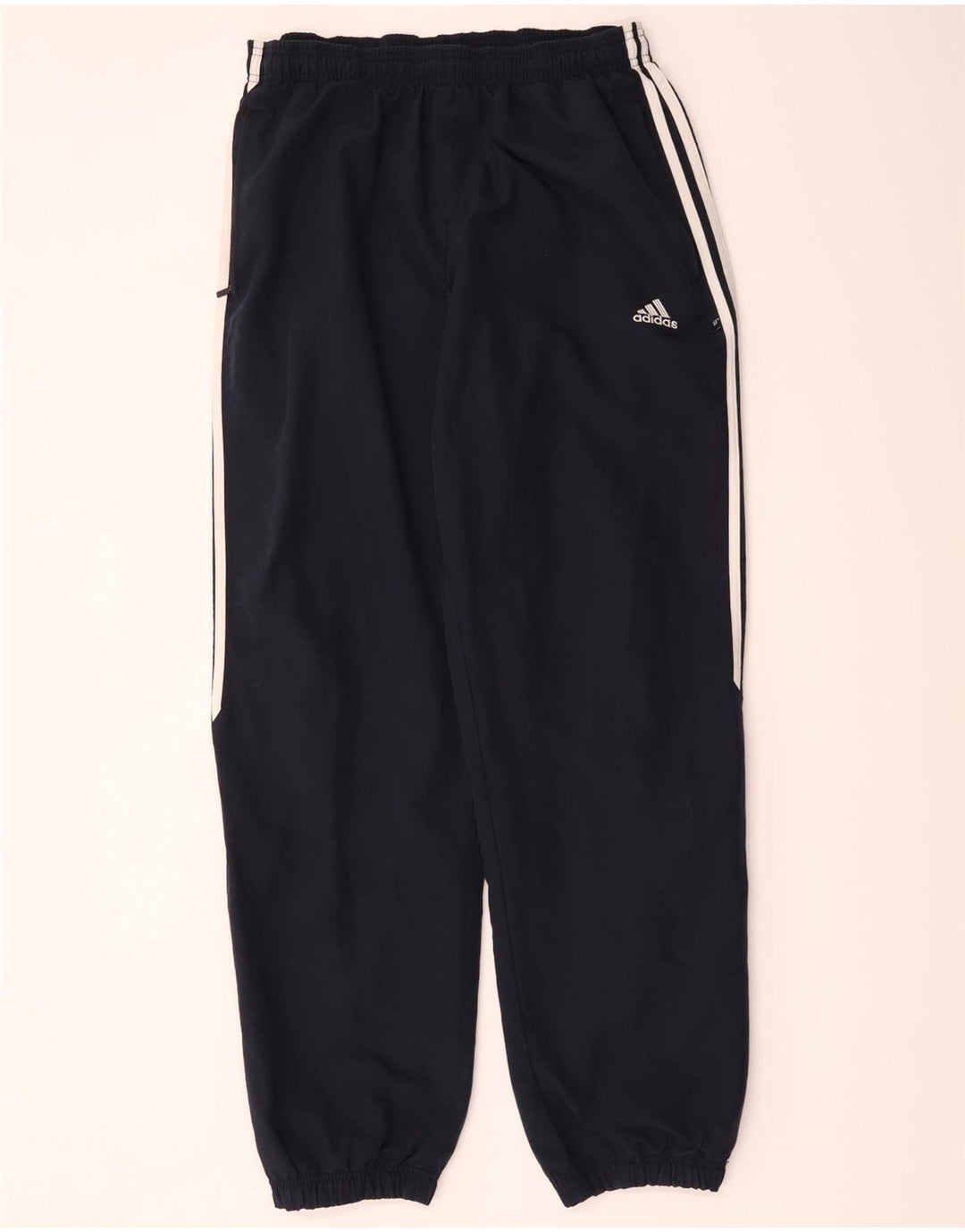 Adidas Pantalon de survêtement pour homme Pantalon de jogging Large Bleu marine Polyester