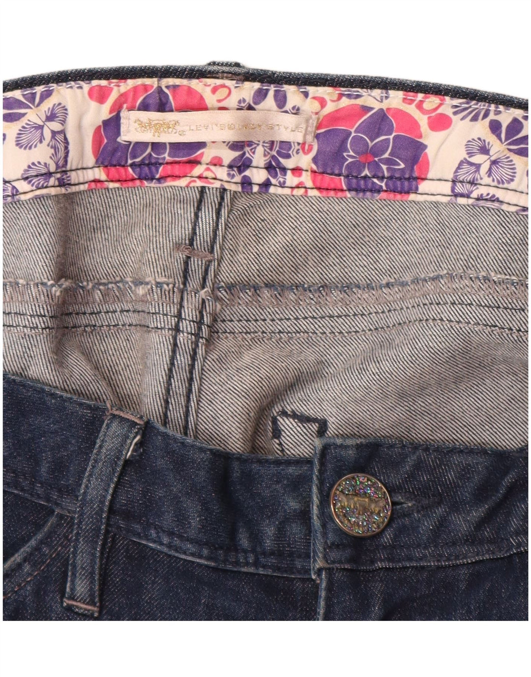 Levi's Jean Slim Femme W32 L30 Bleu Marine
