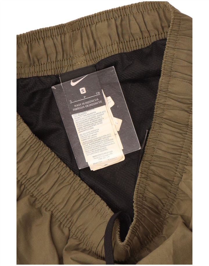 Nike Short de sport pour homme Petit Kaki Polyester
