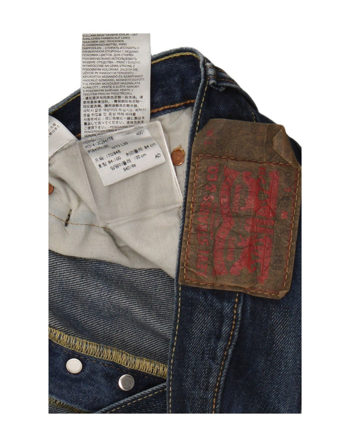 Levi's Jean Droit Homme W33 L30 Bleu Marine Coton