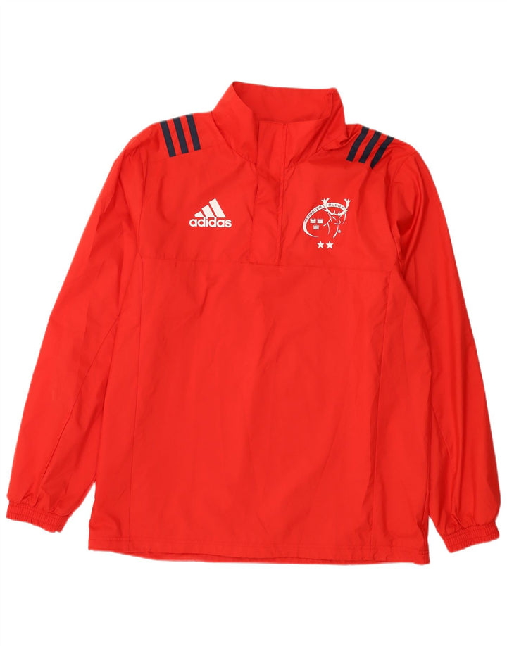 Adidas Munster Rugby Graphic Pull Survêtement Top Veste pour Homme Rouge Taille L