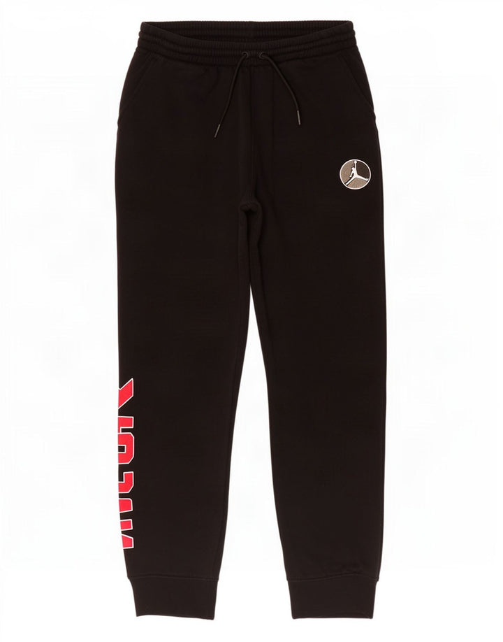 Jordan Pantalon de survêtement graphique pour garçon 10-11 ans Noir moyen