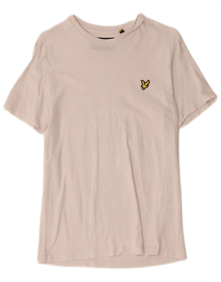Lyle & Scott T-Shirt Homme Petit Blanc Coton