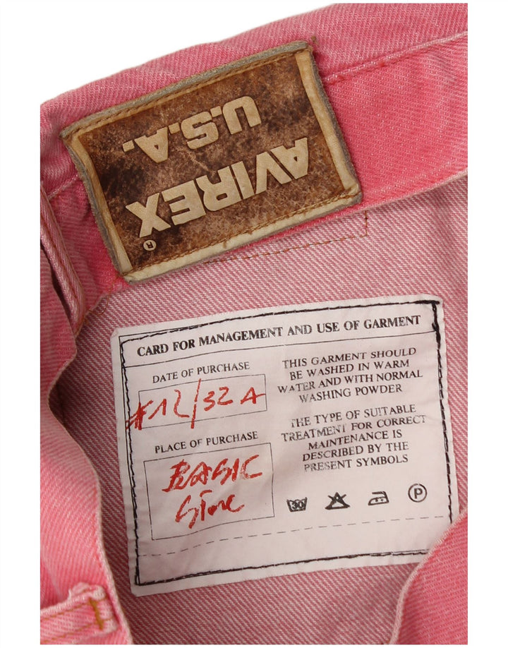Avirex Jean fuselé homme W32 L33 rose