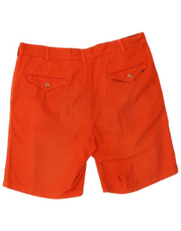 Johnny Lambs Short Chino Pegged Homme IT 52 XL W34 Orange Coton