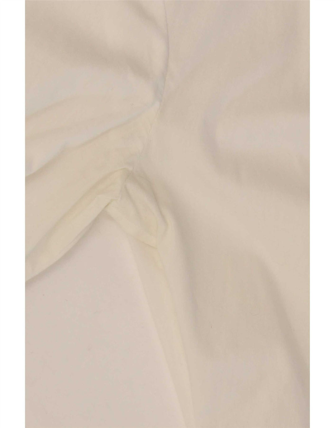 Max&Co. Chemisier chemise à volants sur le devant pour femme UK 14 coton blanc moyen