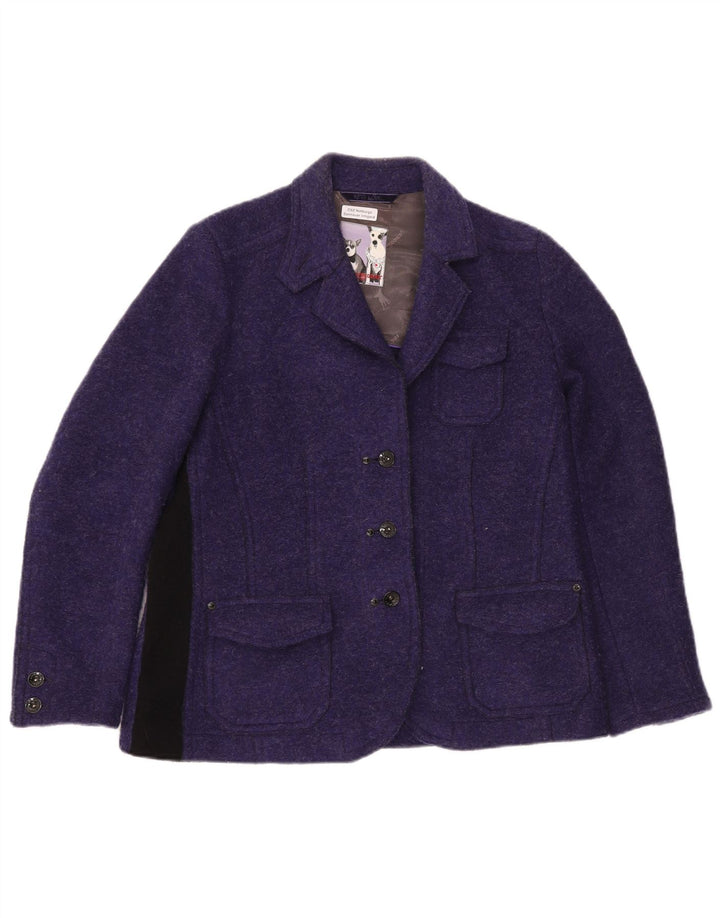 FRIEDA & FREDDIES Veste Blazer Femme EU 40 Violet Moyen Colorblock