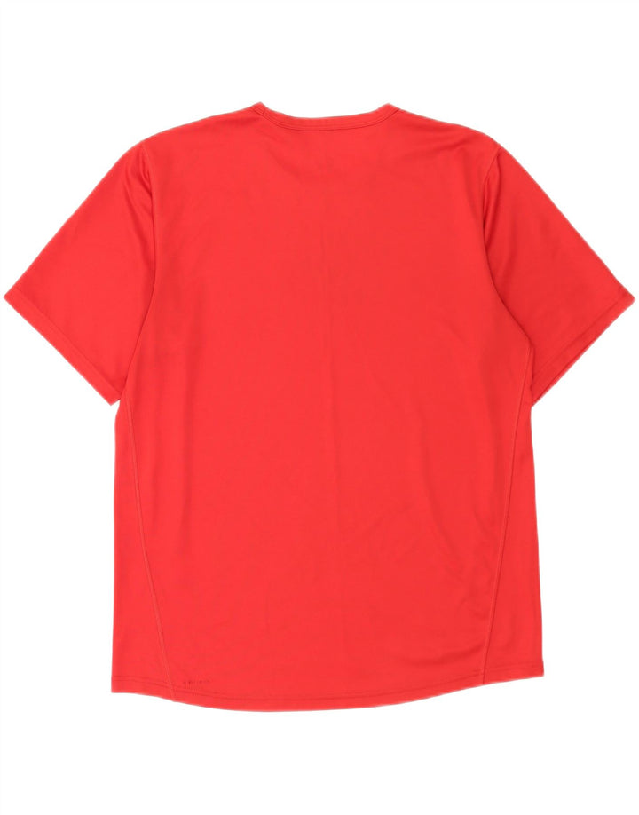 Nike Hommes Dri Fit T-Shirt Haut Grand Rouge