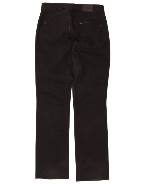 Lee Pantalon décontracté droit Lynn pour femme W30 L33 Noir Coton