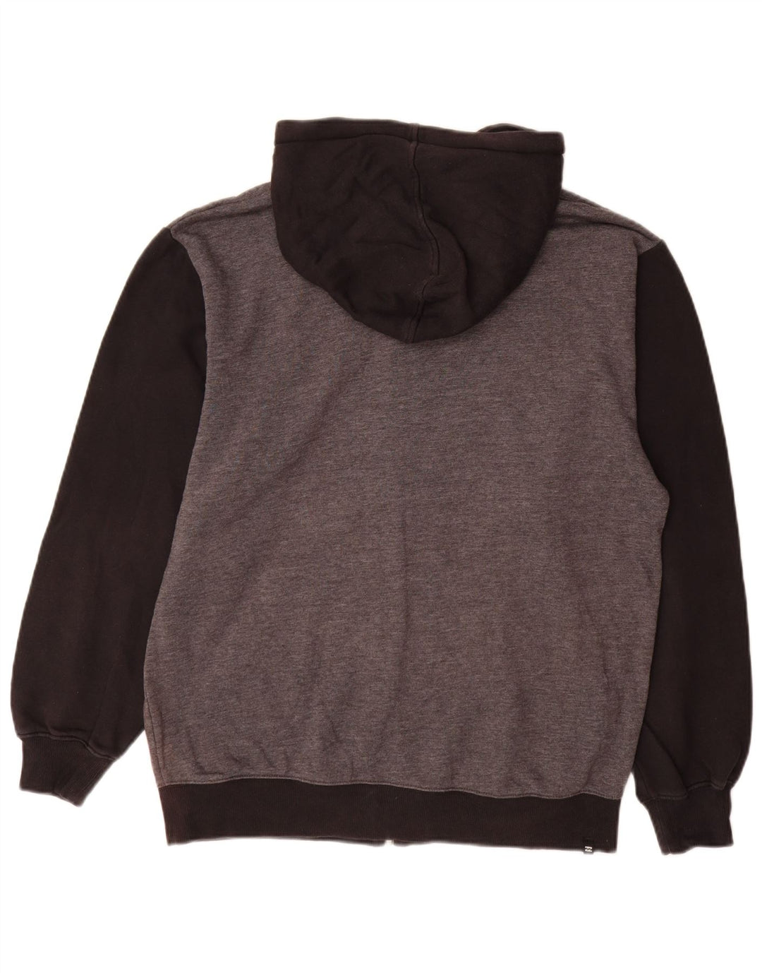 Billabong Pull à capuche zippé pour homme Grand coton gris