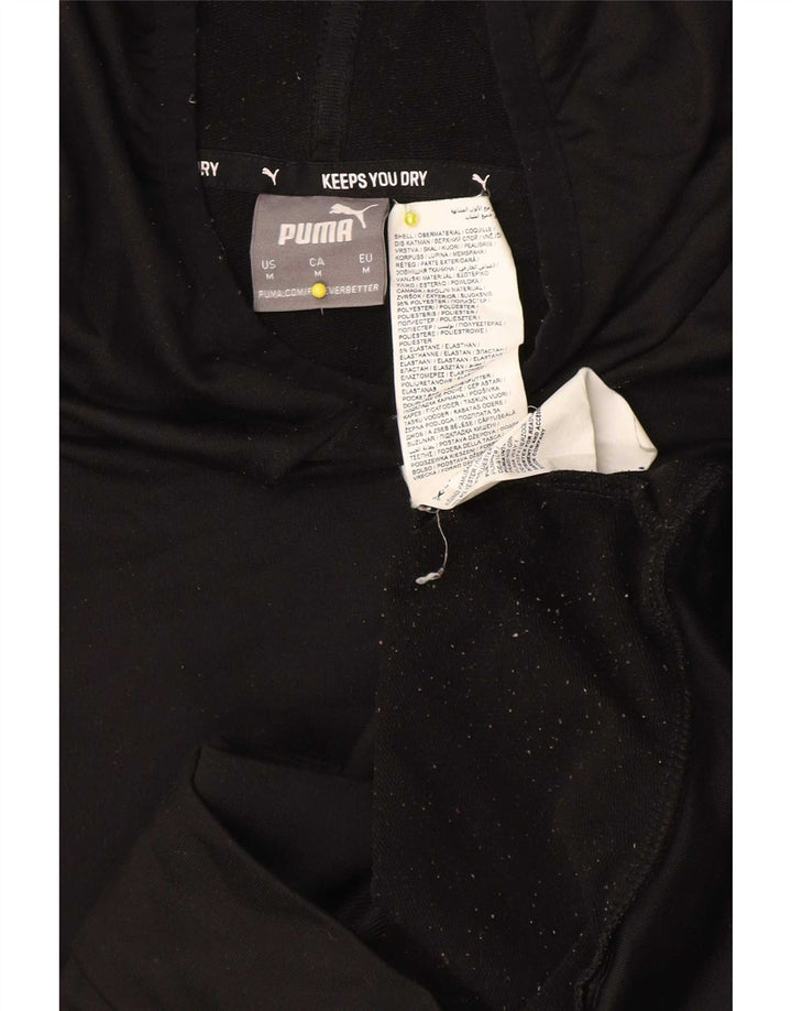 Puma Pull à capuche pour homme Noir moyen Polyester