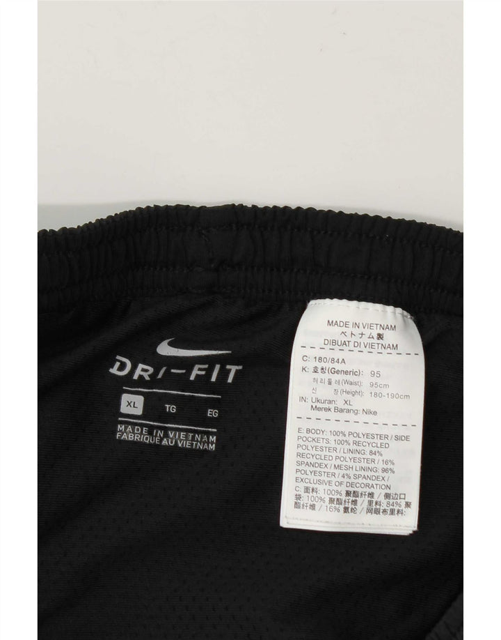 Nike Short de sport Dri Fit pour homme XL Noir Polyester