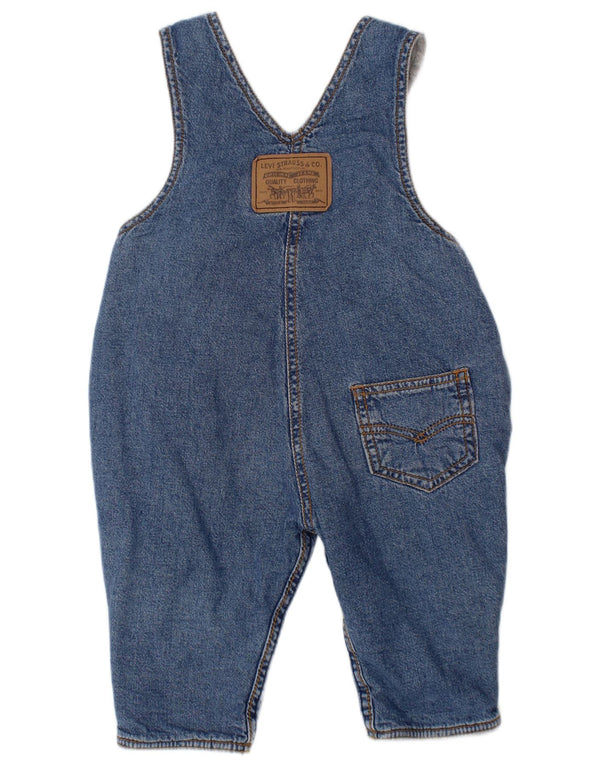 LEVI'S Salopette Droite Bébé Garçon 3-6 Mois W24 L8 Bleu