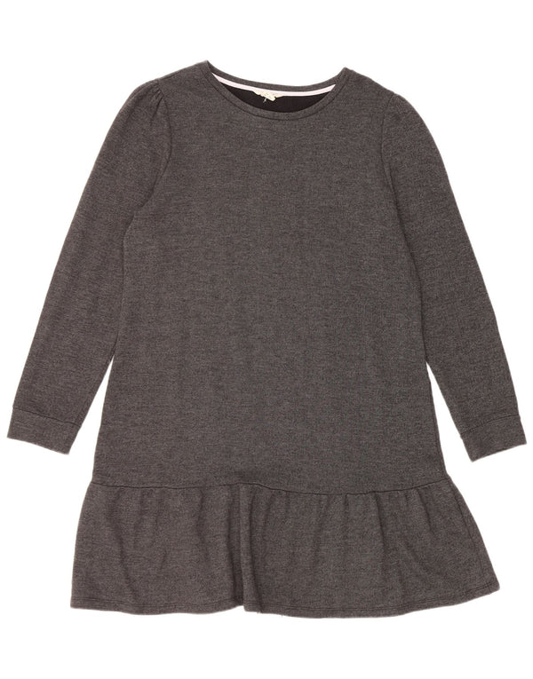 White Stuff Robe pull à manches longues pour femme UK 44 Large Gris Coton