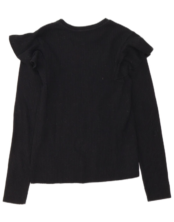 Zara Chemisier Femme UK 12 Medium Noir