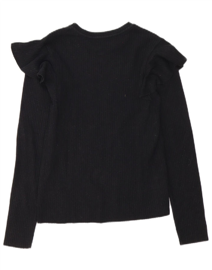 Zara Chemisier Femme UK 12 Medium Noir