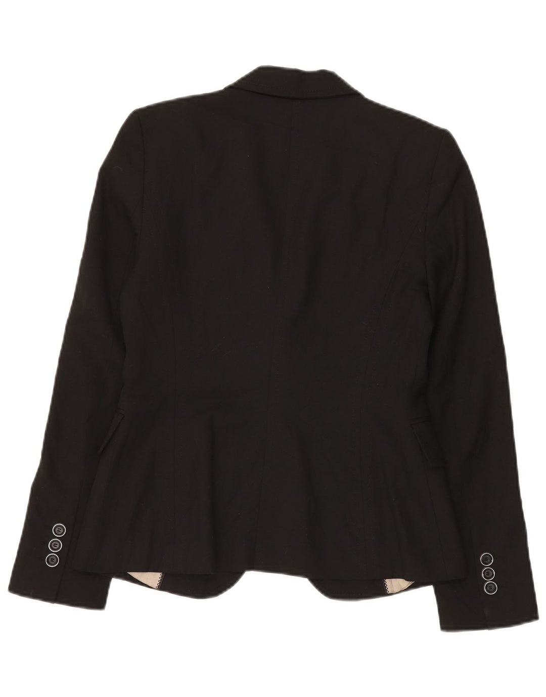 Zara Veste Blazer 1 Bouton Femme EU 38 Petit Noir