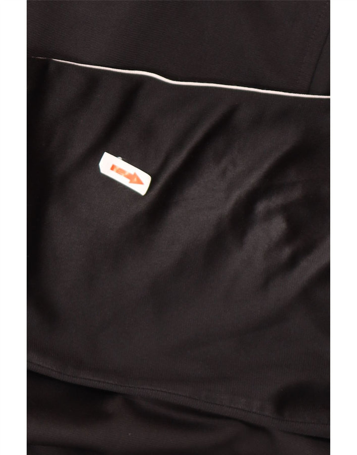 Adidas Veste de survêtement pour homme UK 38/40 Medium Noir Polyester