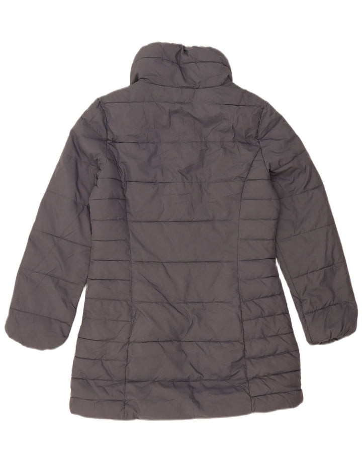 Marks & Spencer Manteau rembourré pour femme UK 10 Small Gris Polyester