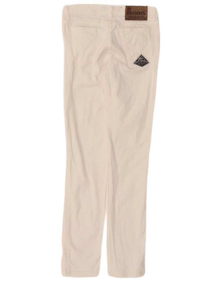 Roy Rogers Jean skinny bas pour femme W30 L32 Blanc