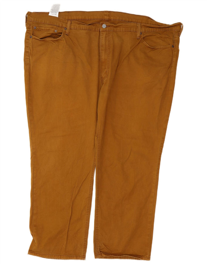 Levi's Pantalon Droit 541 Casual W52 L30 Homme Marron Coton