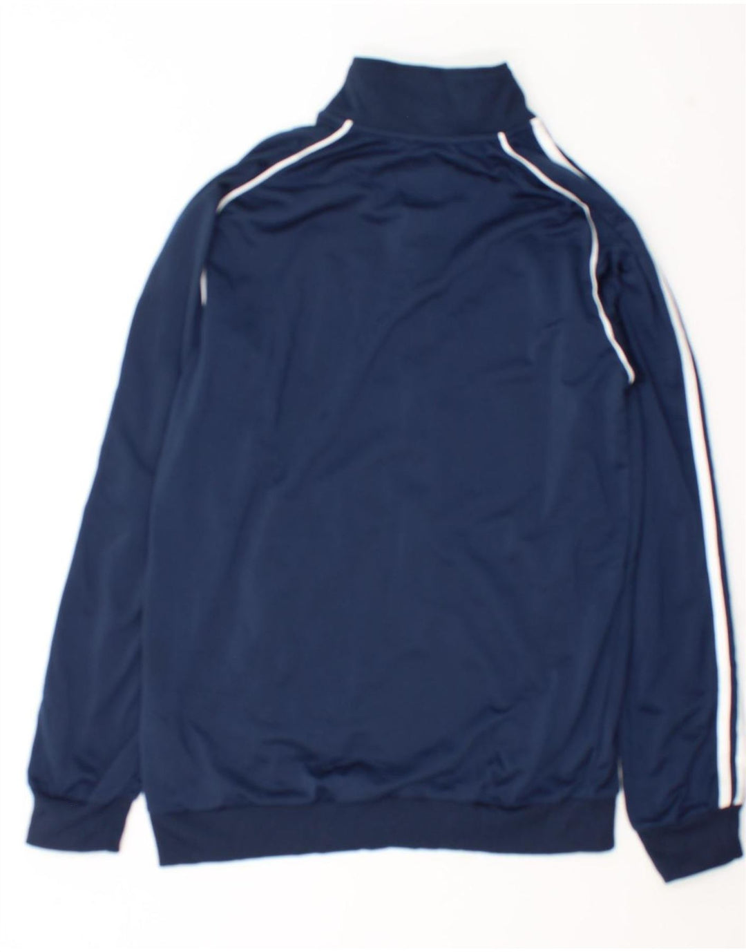 Adidas Hommes Spartans Graphic Survêtement Top Veste Petit Bleu Marine Polyester