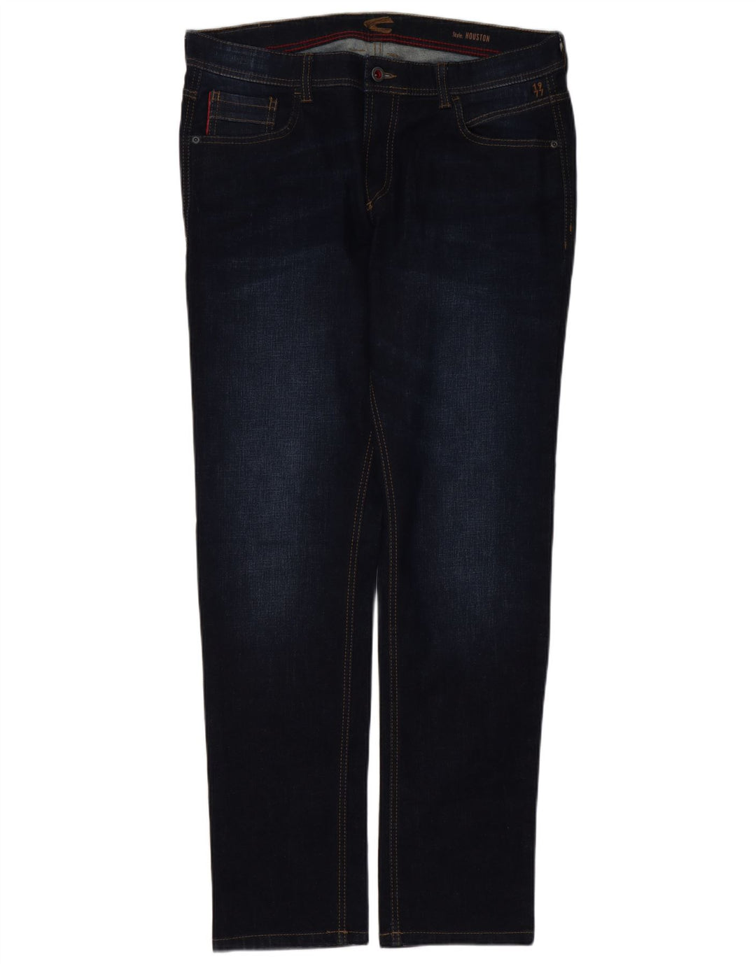 CAMEL ACTIVE Jean Slim Houston Homme W36 L34 Bleu Marine Coton