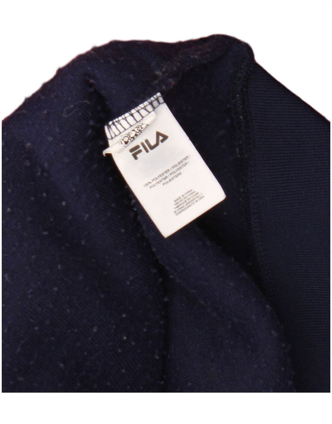 Fila Pull à capuche en polaire pour homme Multicolore Colorblock Polyester