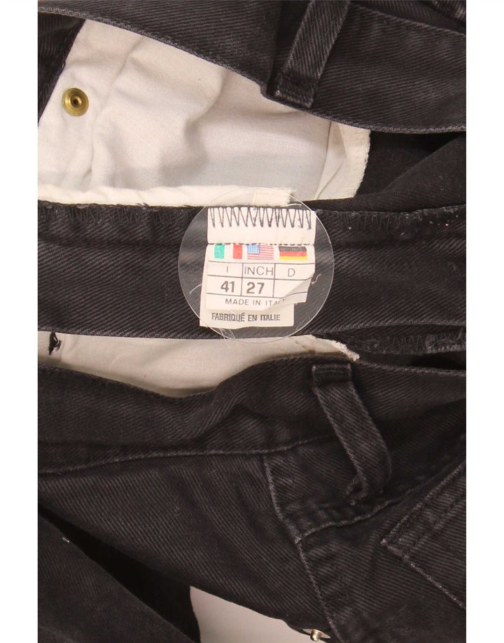 Roccobarocco Jean Fuselé Femme W27 L31 Coton Noir