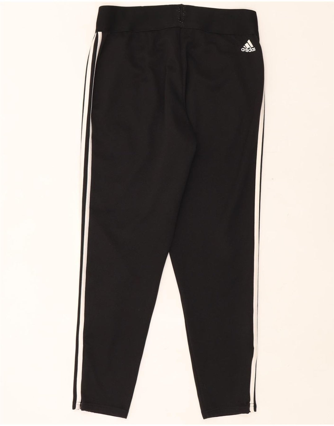 ADIDAS Pantalon de survêtement pour femme UK 8/10 Small Noir Polyester