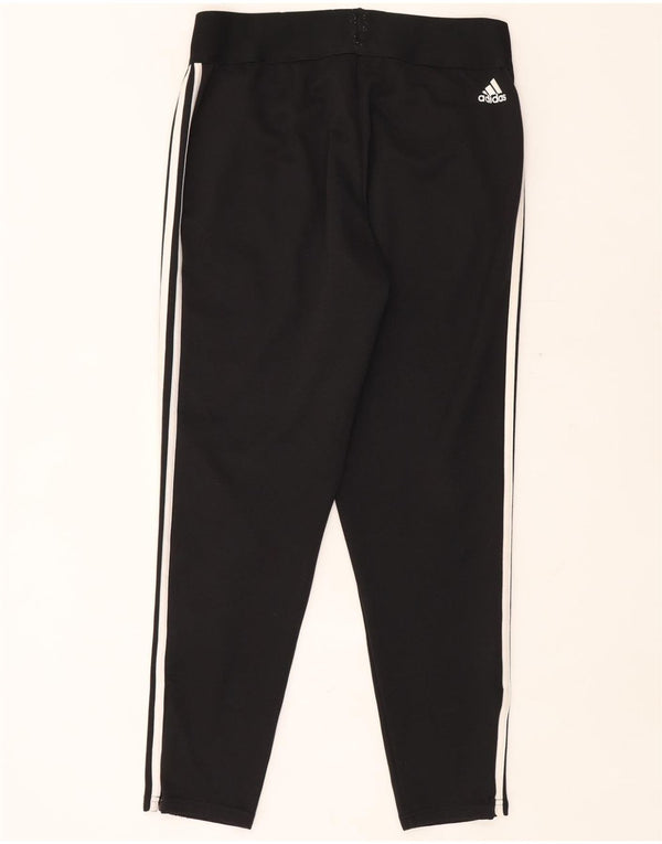 ADIDAS Pantalon de survêtement pour femme UK 8/10 Small Noir Polyester