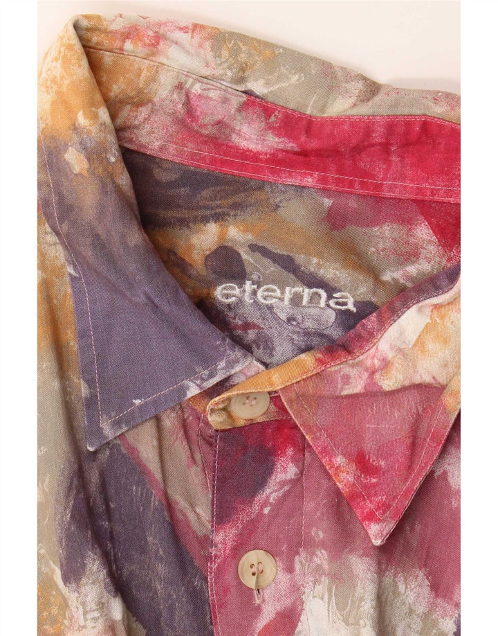 Eterna Chemise à manches courtes pour homme 2XL Multicolore Tie Dye