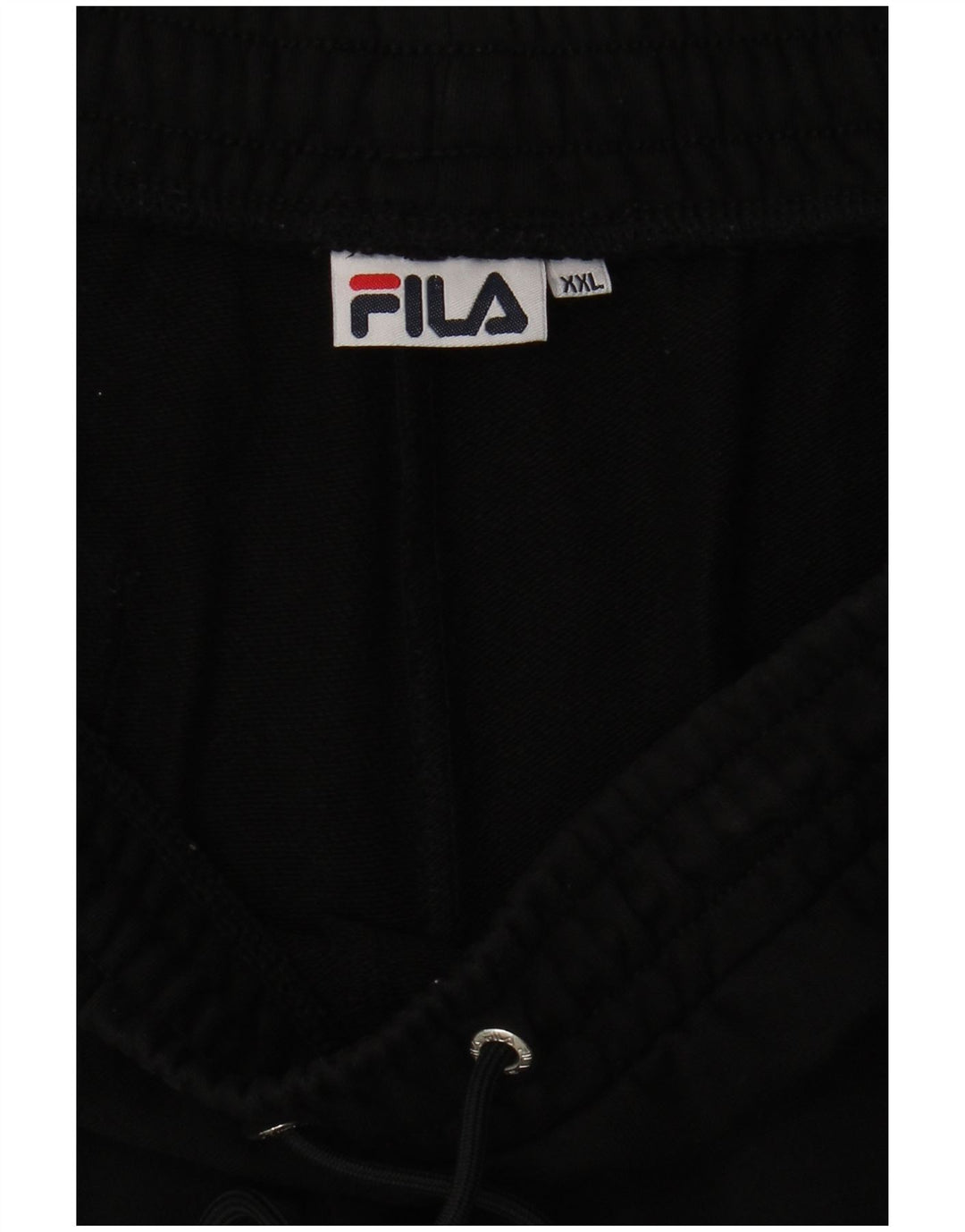 FILA Short de Sport Graphique Homme 2XL Noir