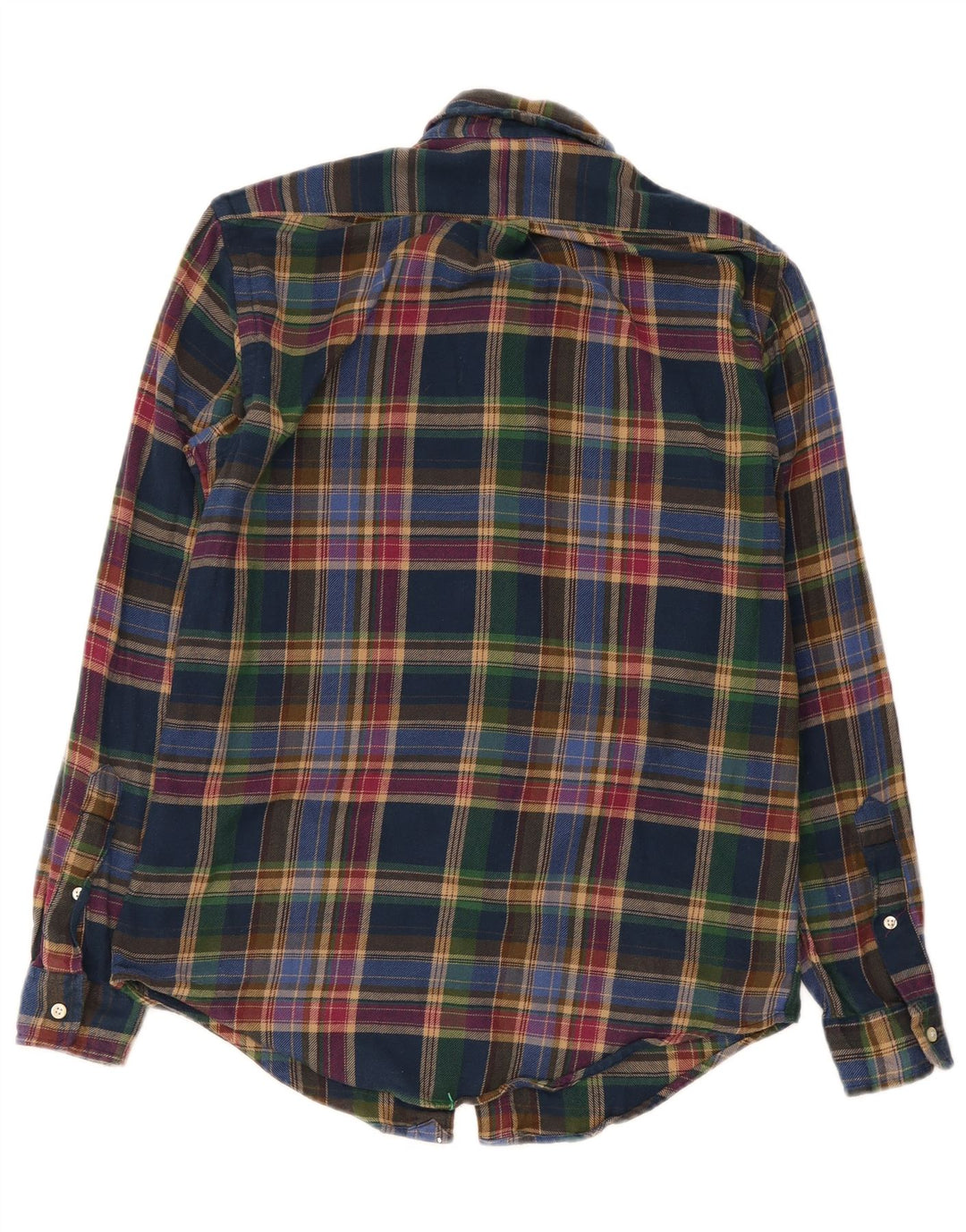 Polo Ralph Lauren Chemise en flanelle pour homme, coupe personnalisée, petits carreaux multicolores