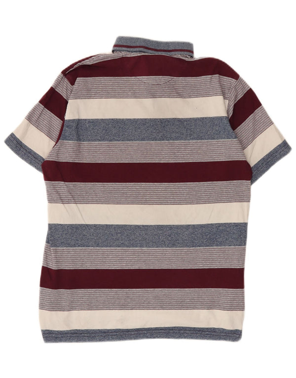 Polo Homme Pierre Cardin Coton Rayé Multicolore Moyen Moyen